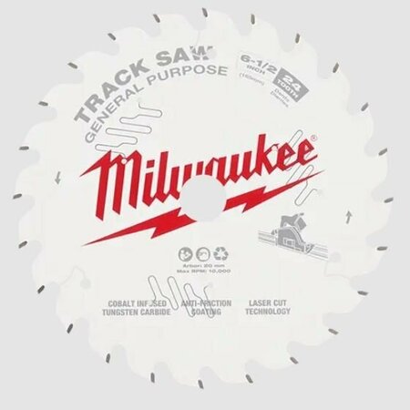 MILWAUKEE TOOL 6-1/2 in. 24t Saw Blade 48-40-0624